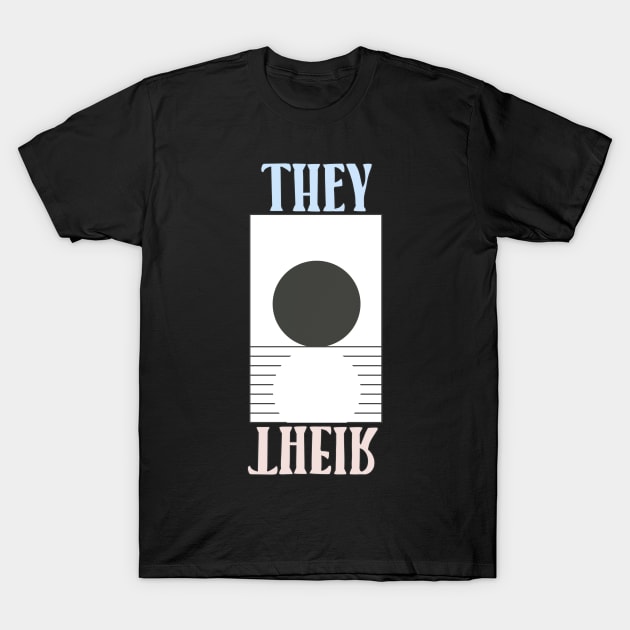 THEY I THEIR - Colored sunset version T-Shirt by MiaouStudio